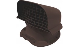 Вентиль кровельный Krovent KTV-Kredo для металлочерепицы Кредо коричневый