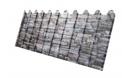 Профнастил С8A v02 фигурный Grand Line 0,45 Print Elite Fine Stone TwinColor