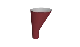 Воронка водосборная Vortex Проект 146мм RAL 3005 красное вино