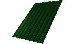 Профнастил С20A Grand Line 0,45 PE с пленкой RAL 6002 лиственно-зеленый