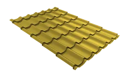Профиль волновой модерн 0,45 PE RAL 1018 цинково-желтый