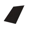 Профнастил С21R 0,5 Velur X с пленкой RAL 9005 черный