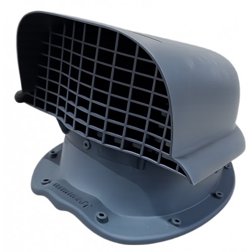 Вентиль кровельный Krovent KTV-Kredo для металлочерепицы Кредо серый