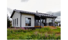 Снегозадержатель NEW трубчатый Grand Line RAL 7024 3м