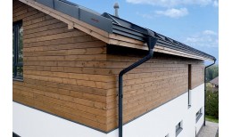 Воронка водосборная Grand Line, 250/90 мм RAL 7024 мокрый асфальт