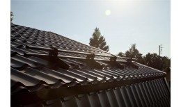 Снегозадержатель NEW трубчатый Grand Line RAL 3009 3м