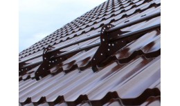 Снегозадержатель NEW трубчатый Grand Line RAL 6020 3м