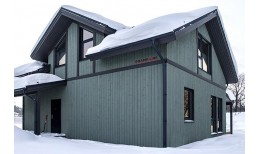 Колено стока Grand Line 90 мм RAL 7024 мокрый асфальт