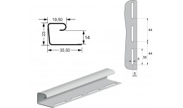 Профиль J Grand Line Standart серый (3,0м)