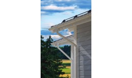 Труба круглая Grand Line 90 мм 3 м RAL 9003 сигнальный белый