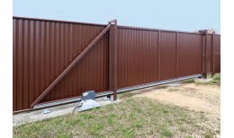 Калитка Estet 2,0х1 RAL 8017