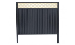 Калитка Estet 2,0х1 RAL 8017