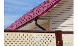 Колено стока Grand Line 90 мм RAL 3005 красное вино