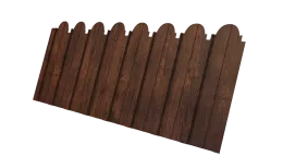 Профнастил C10A фигурный 0,4 Print Premium Cherry Wood Dark FTC