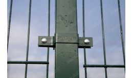 Крепление хомут крайний 80х80 RAL 6005