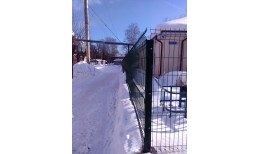 Столб 62х55х1,4х1500 RAL 6005 2 отверстия (1,03)