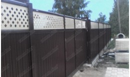 Столб 62х55х1,4х2500 RAL 8017