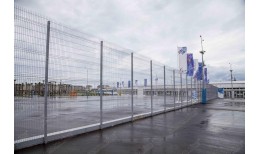 Крепление Скоба и болт М6х85 RAL 7040