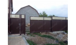 Калитка Estet Plus 2,0х1 RAL 8017/1014