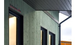 Труба круглая соединительная Grand Line 90мм 1м RAL 7024 мокрый асфальт