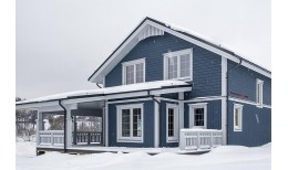 Труба круглая соединительная Grand Line 90мм 1м RAL 7024 мокрый асфальт