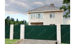 Стойка 84х48х3000 RAL 6005