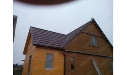 Заглушка торцевая универсальная Grand Line 125 мм RAL 8017 шоколад