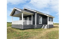 ЭкоБрус 0,345 0,5 Satin с пленкой RAL 7024 мокрый асфальт