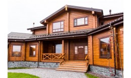 Металлочерепица камея 0,5 Satin RR 32 темно-коричневый