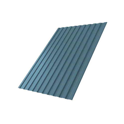 Профнастил С8A v01 0,45 Drap TX RAL 5024 пастельно-синий