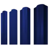 Штакетник М-образный В фигурный 0,45 PE RAL 5002 ультрамариново-синий