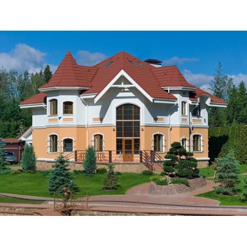 Лист Metrotile MetroBond терракотовый