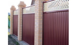 Столб 62х55х1,4х2500 RAL 7024