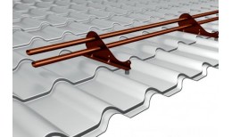 Снегозадержатель трубчатый Snow Kit RAL 8017 3м