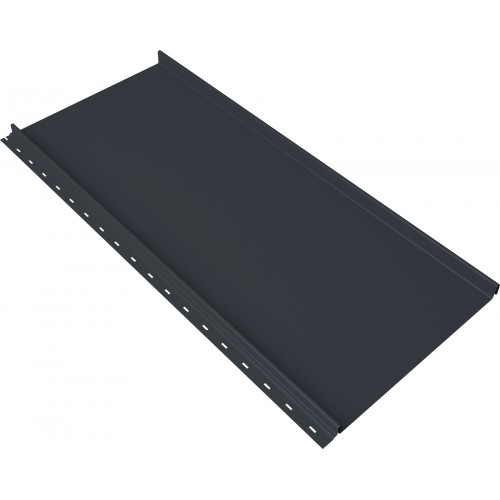 Кликфальц Мини Grand Line 0,5 Полидэкстер TwinColor с пленкой на замках RAL 7024 мокрый асфальт
