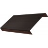 Ламель обратная 150 жалюзи Texas 0,45 Print Elite с пленкой Coffee Wood TwinColor