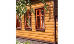 Блок-хаус new Grand Line 0,45 Drap с пленкой RAL 7024 мокрый асфальт