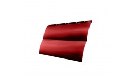 Блок-хаус new Grand Line 0,45 PE с пленкой RAL 3003 рубиново-красный