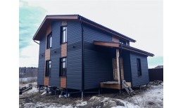 ЭкоБрус 0,345 Grand Line 0,45 Drap RAL 9005 черный