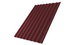Профнастил С20R 0,5 PE RAL 3005 красное вино