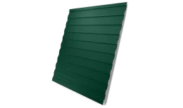 Профнастил C8A 0,45 PE с пленкой RAL 6005 зеленый мох