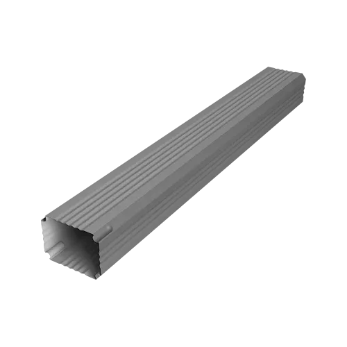 Труба гофрированная Vortex в2 76х102х1000мм RAL 7004 сигнальный серый