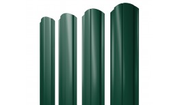 Штакетник Полукруглый Slim фигурный 0,45 Drap RAL 6005 зеленый мох