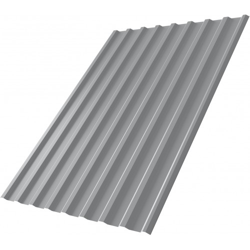 Профнастил С20R Grand Line 0,7 ПЭ слим RAL 7004 сигнальный серый
