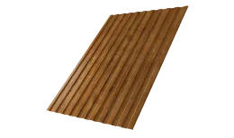 Профнастил С8A v03 0,45 Print Elite Golden Wood TwinColor