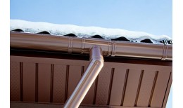 Кронштейн желоба slider Классика 120 ПВХ Grand Line коричневый (RR 32)