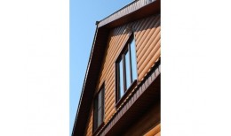 Блок-хаус new Grand Line 0,45 Print Elite Choco Wood TwinColor