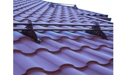 Снегозадержатель трубчатый Snow Kit RAL 3011 1м