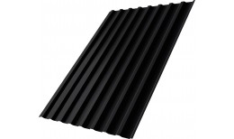 Профнастил С20B Grand Line 0,5 Drap с пленкой RAL 9005 черный