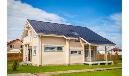 Кликфальц Grand Line 0,5 Satin Matt с пленкой на замках RAL 7024 мокрый асфальт